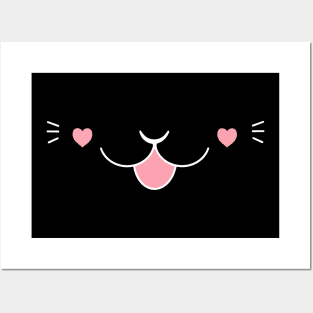 Kitty Face Posters and Art